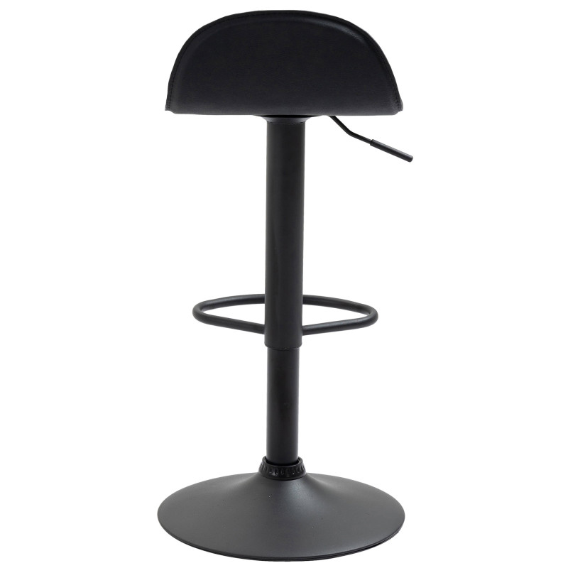Lot de 2 tabourets de bar Lana V2 noir