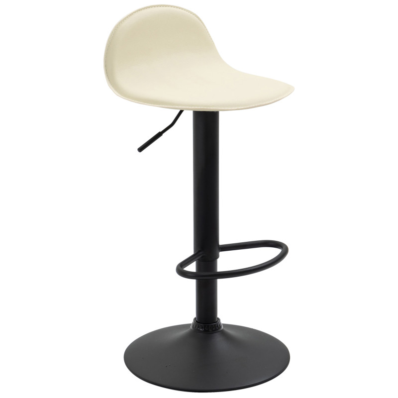 Lot de 2 tabourets de bar Lana V2 crème
