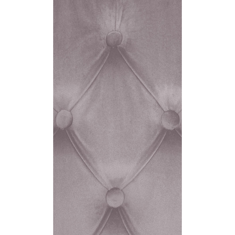 Chaise de salle à manger Lisburn en velours gris