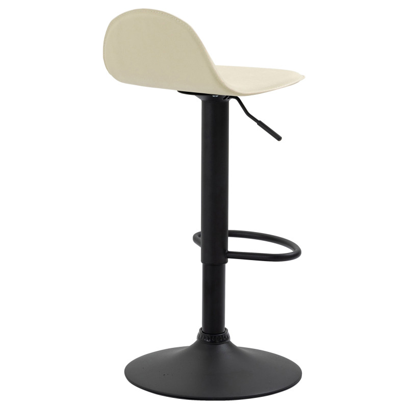 Lot de 2 tabourets de bar Lana V2 crème