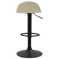 Lot de 2 tabourets de bar Lana V2 crème