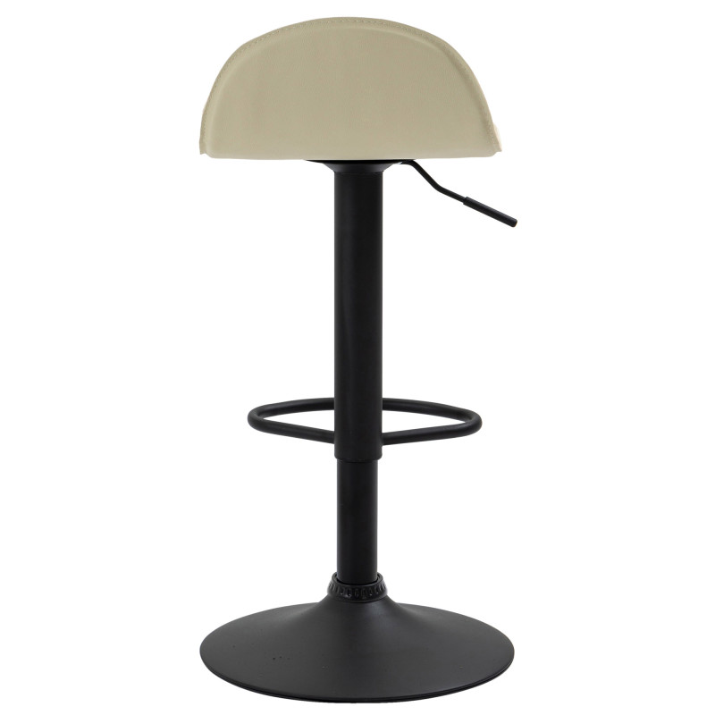Lot de 2 tabourets de bar Lana V2 crème