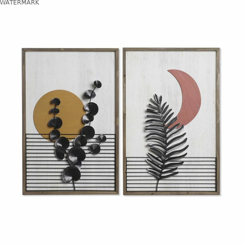 Cadre DKD Home Decor 51 x 3 x 76,5 cm Lune Scandinave (2 Unités) Cadre DKD Home Decor 51 x 3 x 76,5 cm Lune Scandinave (2 Unités)