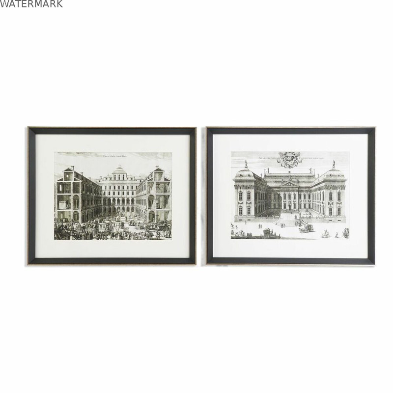 Cadre DKD Home Decor 56 x 3 x 46 cm Néoclassique (2 Unités)