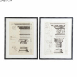 Cadre DKD Home Decor 60 x 3 x 76 cm Néoclassique (2 Unités)