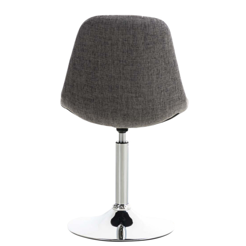 Set de 2 sillas Lounge Emil en tela Gris claro