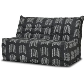 COMFORT BULTEX Banquette BZ - Tissu chevrons - Couchage 138 x 188 x 12 cm - BECCI