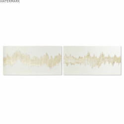 Cadre DKD Home Decor Abstrait 120 x 3 x 60 cm (2 Unités)