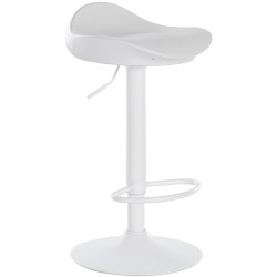 Tabouret de bar Alisson blanc