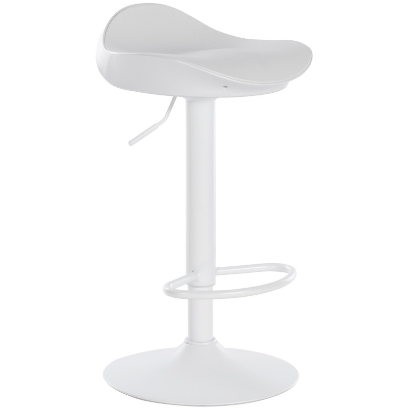 Tabouret de bar Alisson blanc