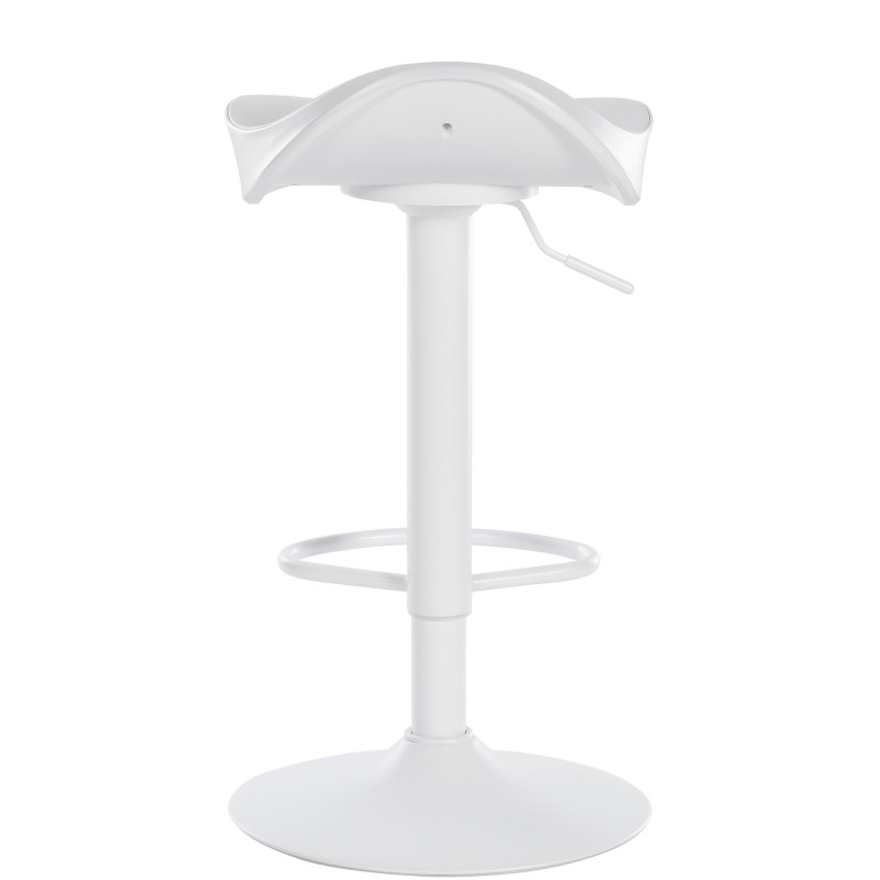 Tabouret de bar Alisson blanc