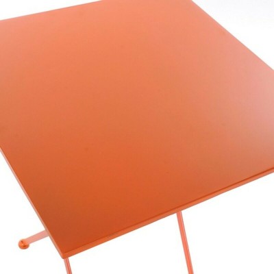 Ensemble Table + 2 Chaises DKD Home Decor MB-177412 Corail 60 x 60 x 75 cm (3 pcs)