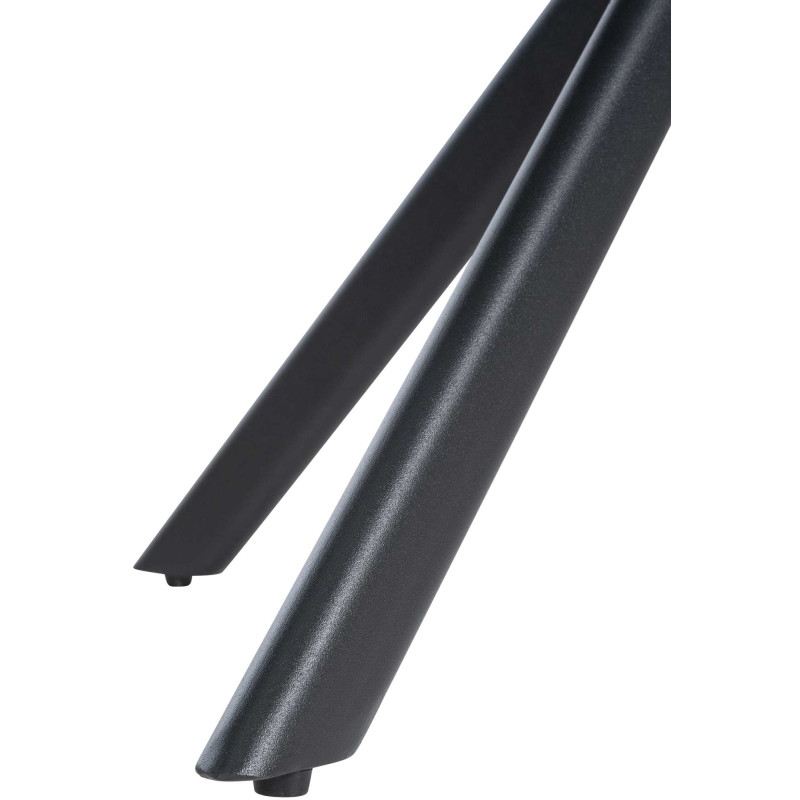 Fauteuil Westport, velours, gris foncé