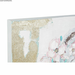 Cadre DKD Home Decor 100 x 3,5 x 100 cm Femme Scandinave (2 Unités)