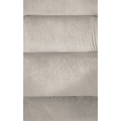 Fauteuil Russell, velours gris