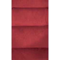 Fauteuil Russell, velours, bordeaux