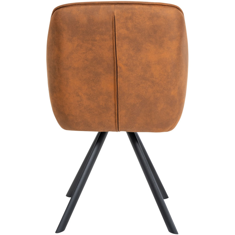 Chaise Russell Vintage, marron clair