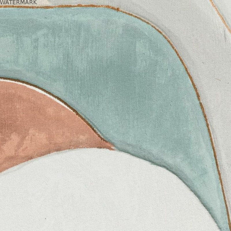 Cadre DKD Home Decor Moderne Cercles 80 x 3,7 x 100 cm (2 Unités)