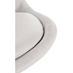Chaise Sofia, tissu Square, crème