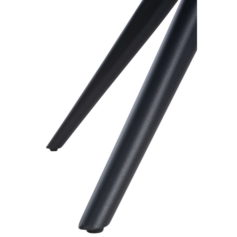 Chaise de salle à manger Vilas, tissu bleu