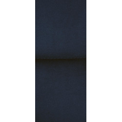 Tabouret de bar Los Angeles velours blanc bleu