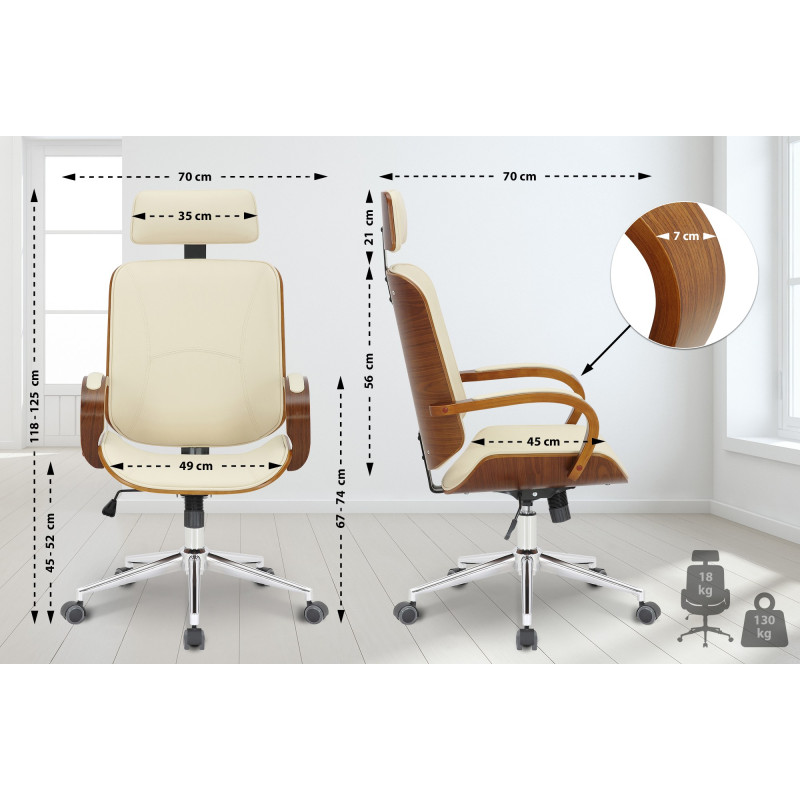Chaise de bureau Dayton