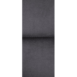 Tabouret de bar Los Angeles velours noir gris foncé