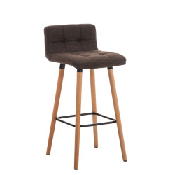Tabouret de bar en tissu...