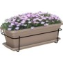 ARTEVASI - Kit balcon Jardiniere venezia 50cm taupe 50 x 19,5 x h16,3 cm - 1,16l