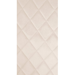 Ensemble de 4 chaises Telde en velours crème