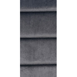 Ensemble de 4 chaises de salle à manger Mayfair en velours gris