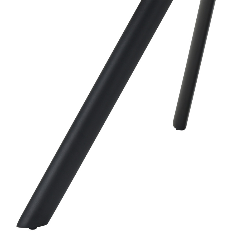 Chaise de salle à manger Scott, velours, crème