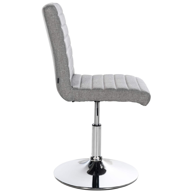 Ensemble de 2 chaises de salle à manger Elvas, tissu gris