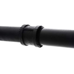 Portant à vêtements Jersey 55x150x150 noir