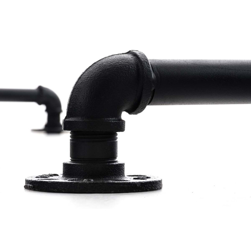 Portant à vêtements Jersey 55x150x150 noir