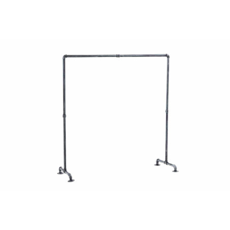 Portant à vêtements Jersey 55x150x150 argent