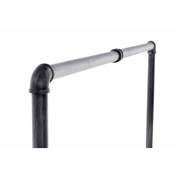 Portant à vêtements Jersey 55x120x150 argent