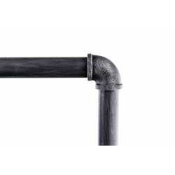 Portant à vêtements Jersey 55x120x150 argent