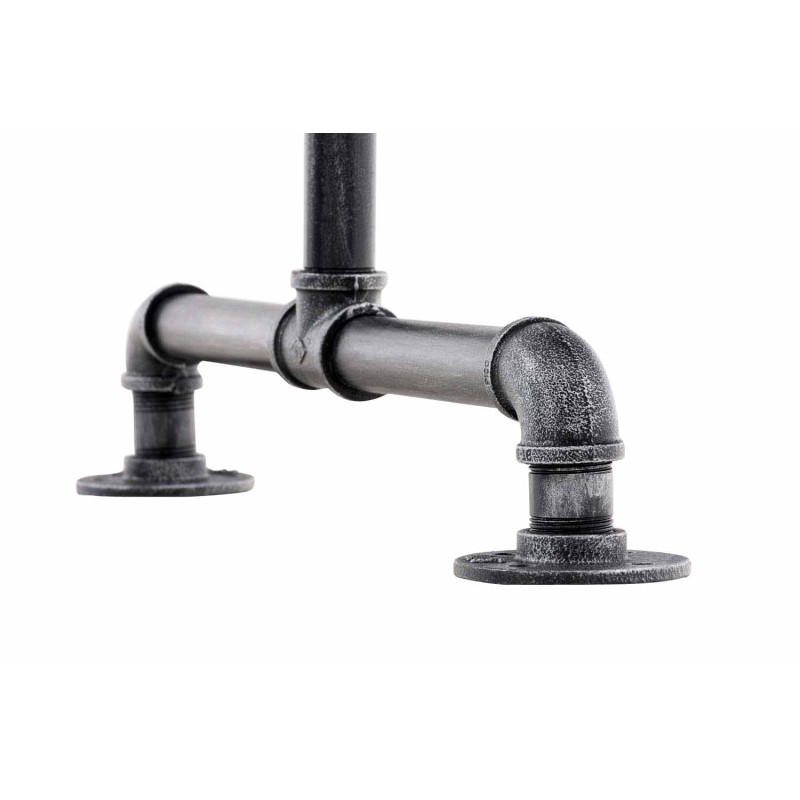 Portant à vêtements Jersey 55x120x150 argent