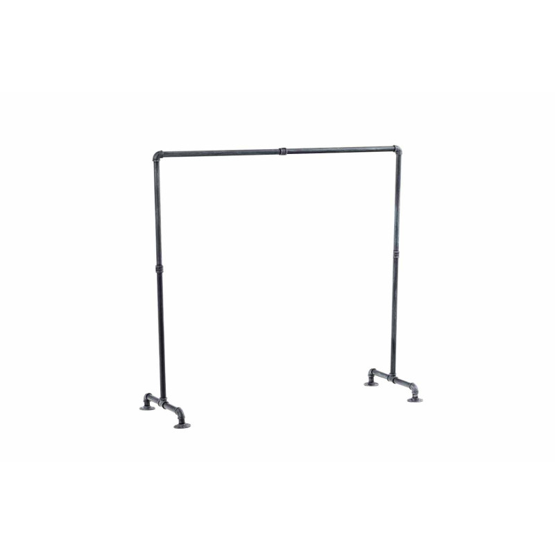 Stander Appendiabiti JERSEY in Metallo argento,120 cm