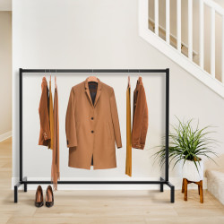 Portant ? v?tements Melva 150x38x120 noir