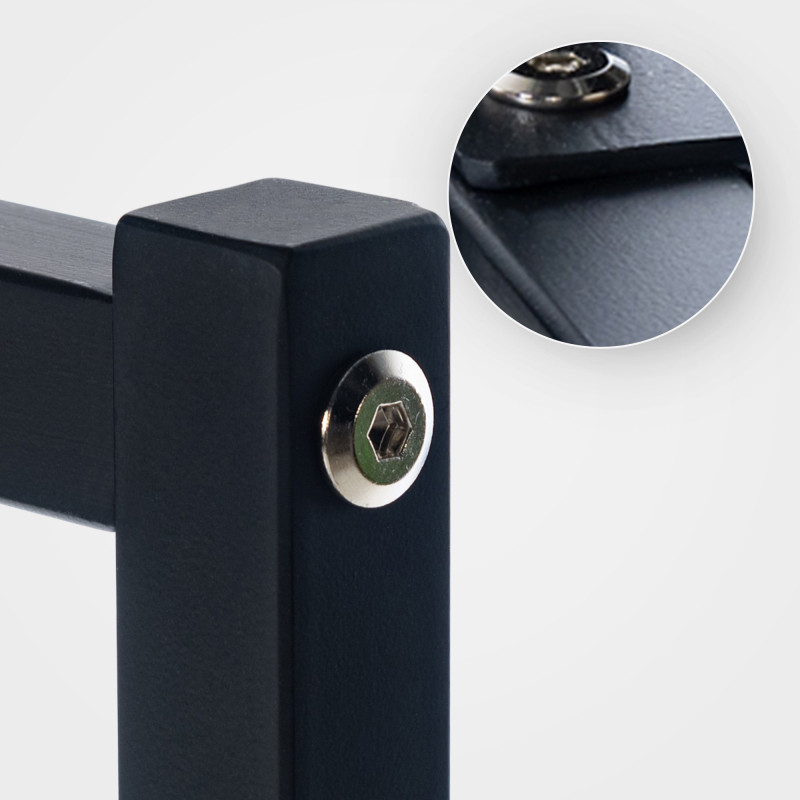 Portant ? v?tements Melva 150x38x120 noir