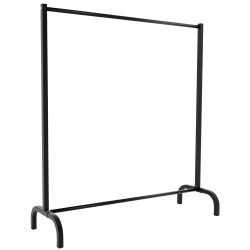 Appendiabiti Lara nero,120x38x120 cm