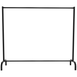 Portant à vêtements Lara 150x38x120 noir