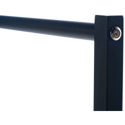 Portant à vêtements Lara 150x38x120 noir