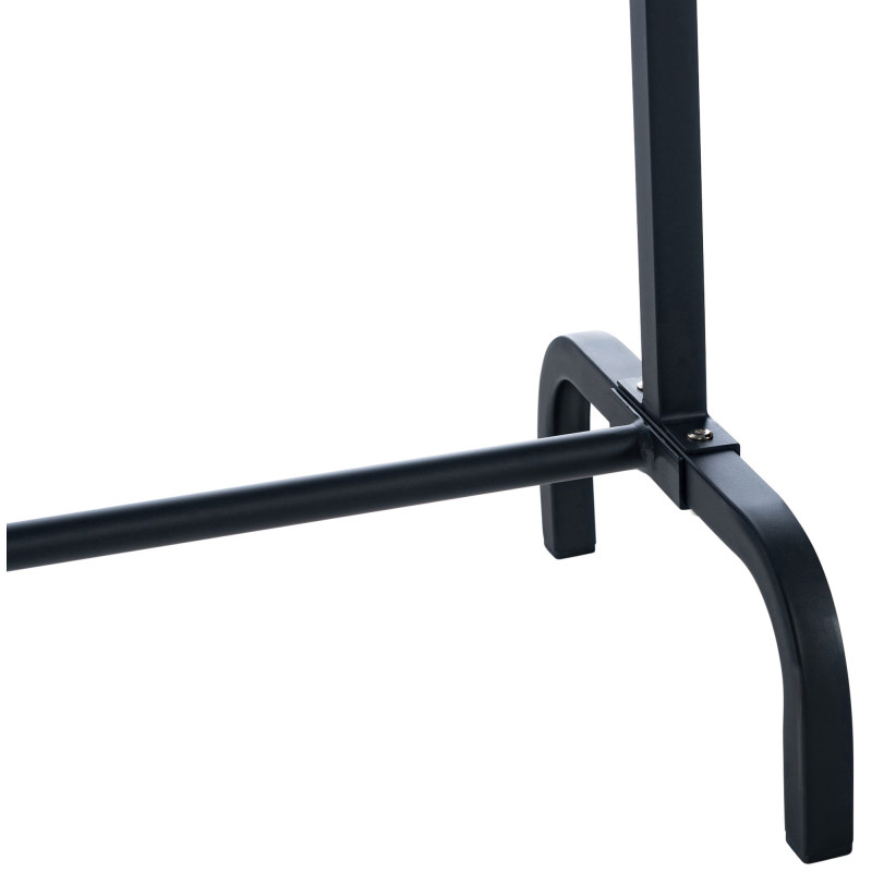 Portant à vêtements Lara 150x38x120 noir