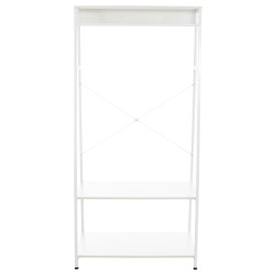 Portant à vêtements Luton blanc