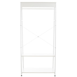 Portant à vêtements Luton blanc