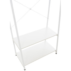 Portant à vêtements Luton blanc
