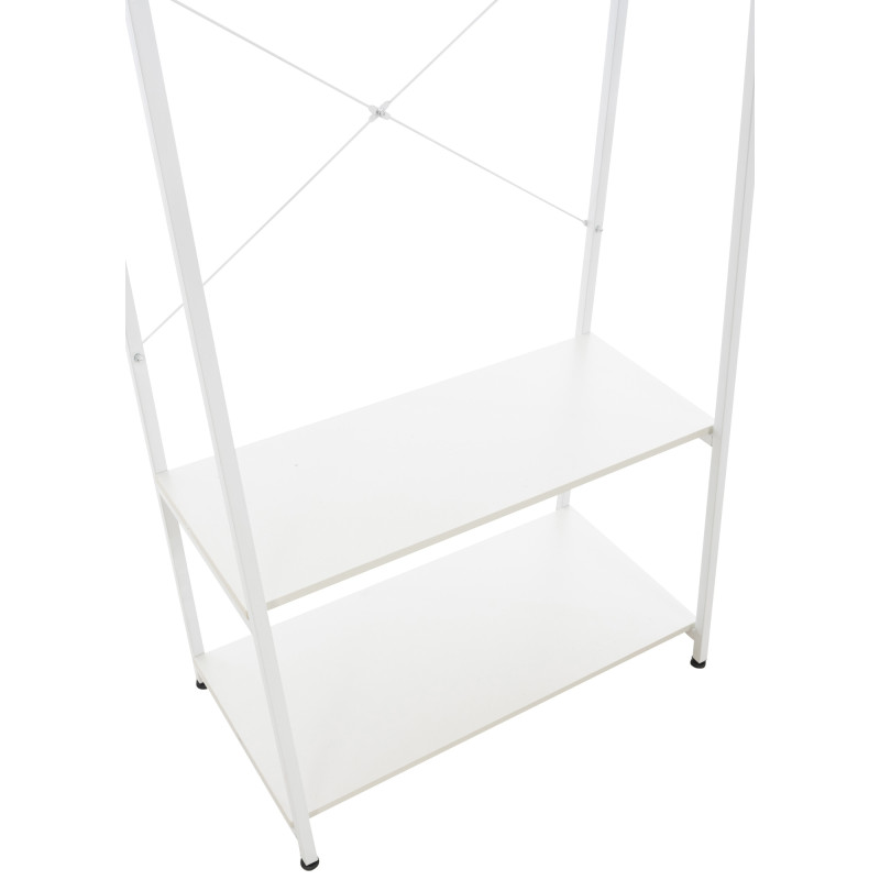 Stand appendiabiti Luton bianco